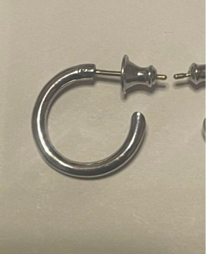 CAREERING フープピアス(両耳用) 301 シルバー