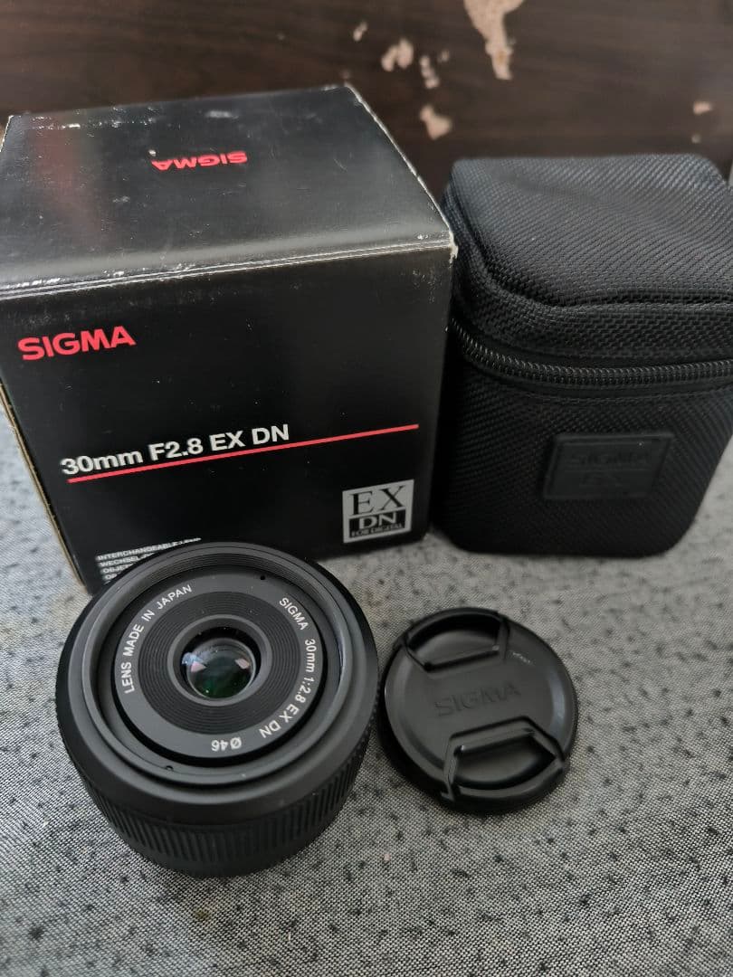 SIGMA 30mm F2.8 EX DN レンズ　マイクロフォーサーズ