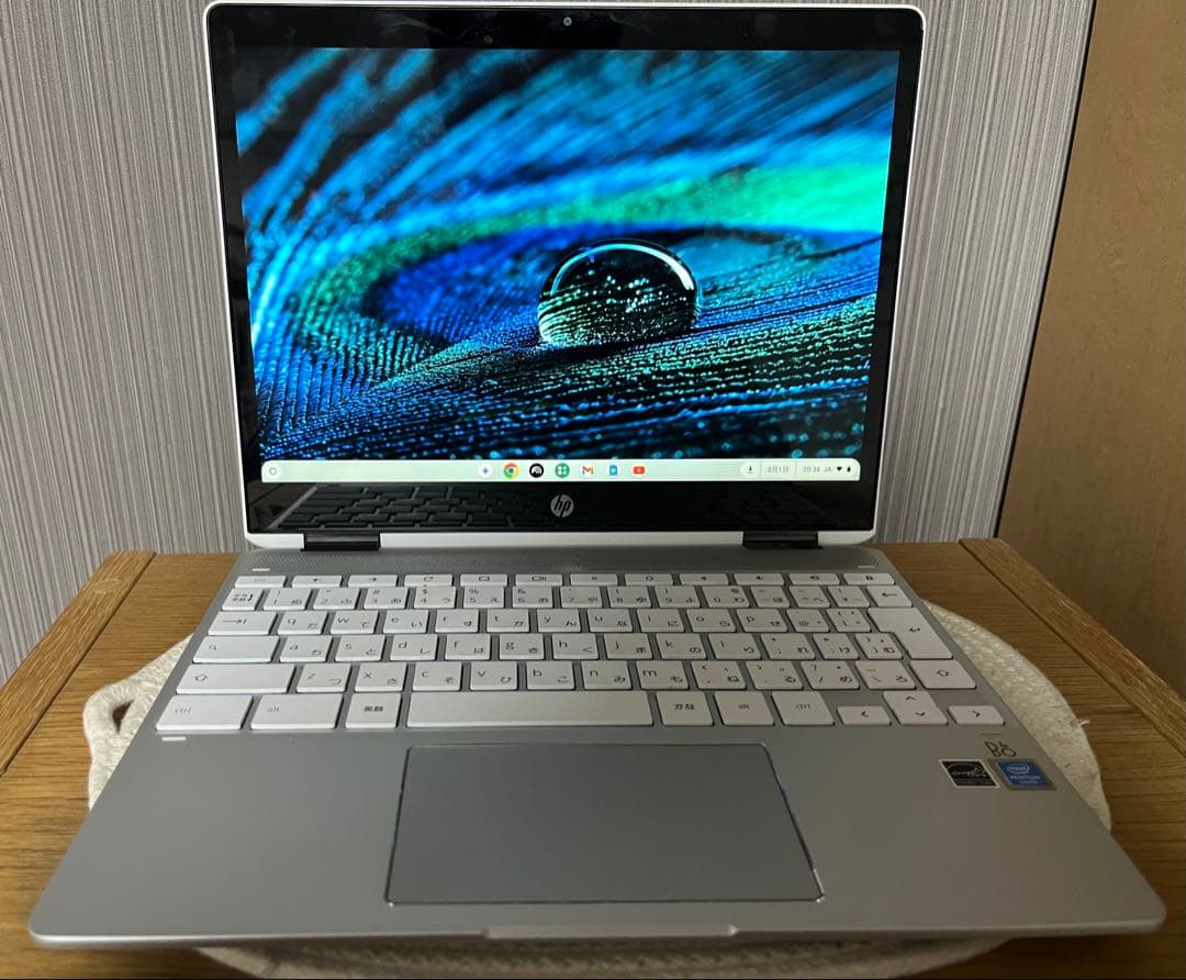 Chromebook本体 HP Chromebook X360 12b-ca002T