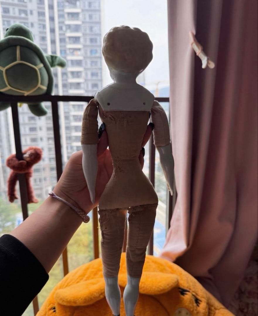 チャイナヘッド　ドール　ドイツ　アンティーク