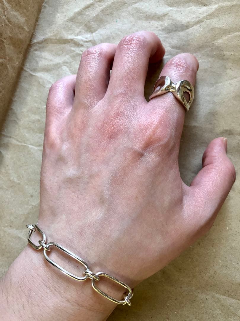 メキシコ製 vintage 925 リンクブレスレット