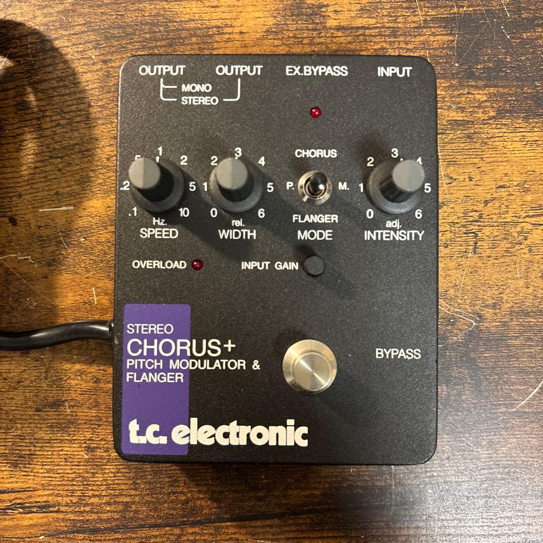 ギター tc electronic SCF STEREO CHORUS+