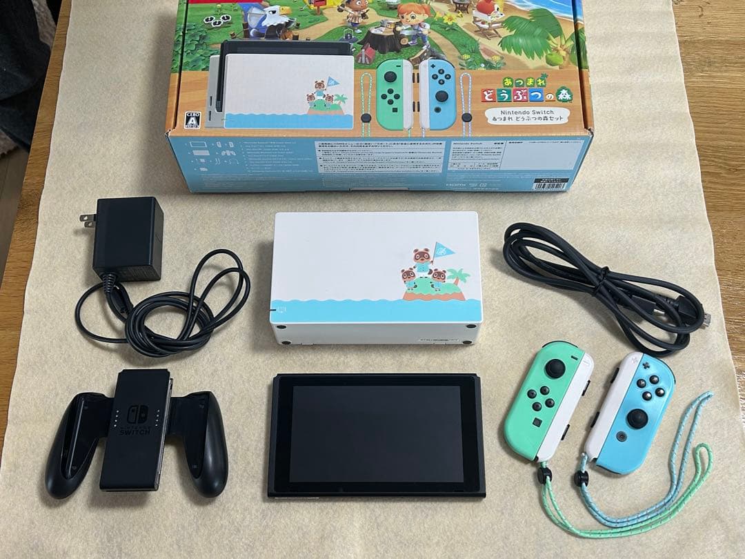 どうぶつの森デザイン Nintendo Switch 本体（ソフト無し）