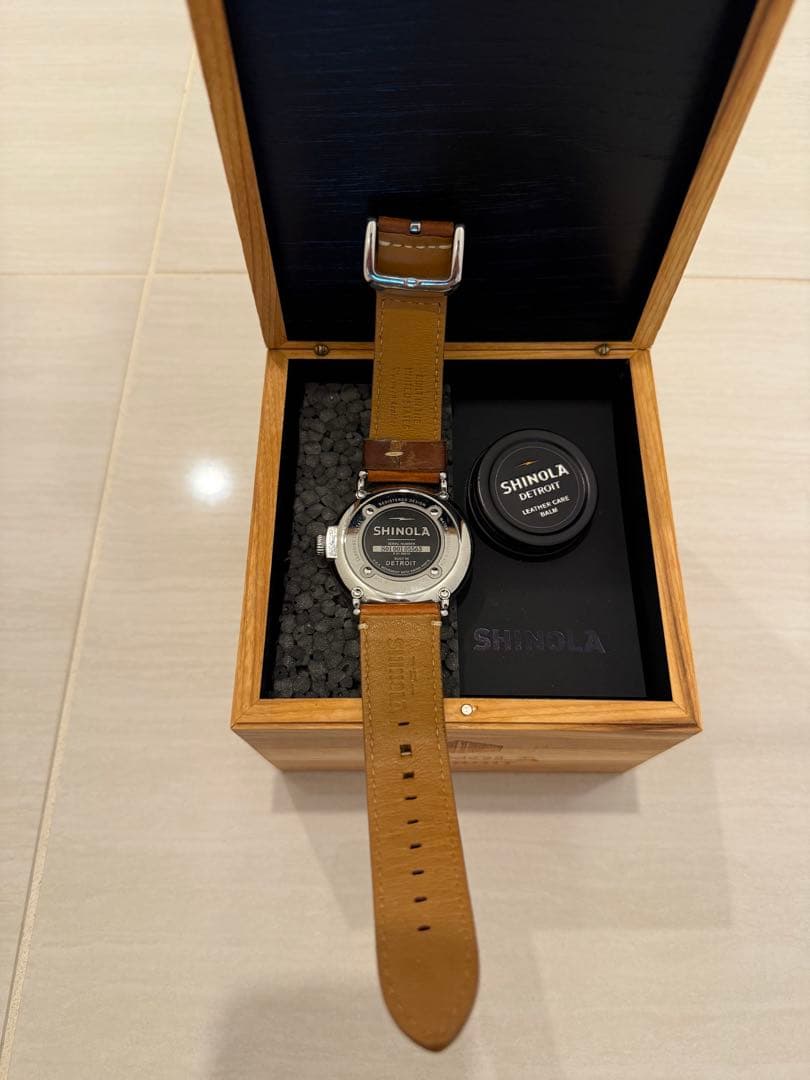 か*み様 SHINOLA Argonite-1069 稼働品