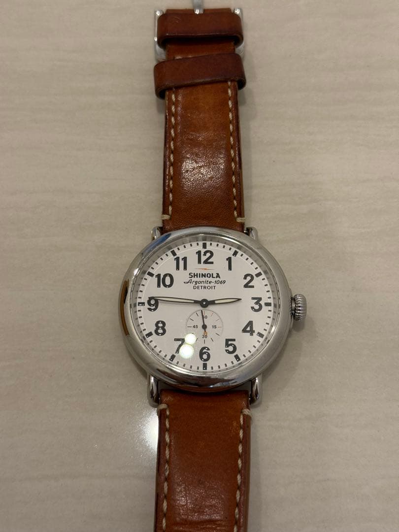 か*み様 SHINOLA Argonite-1069 稼働品
