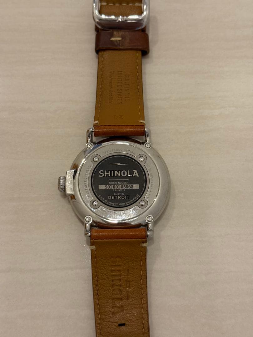 か*み様 SHINOLA Argonite-1069 稼働品