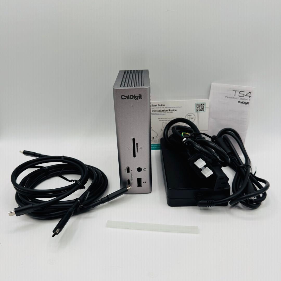 【極美品】CalDigit TS4 Thunderbolt Station 4