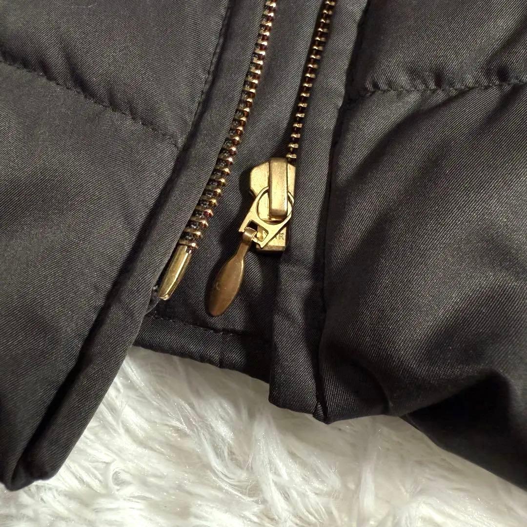 エイミーイストワール ペプラムショートダウンジャケット コート Aライン ファー