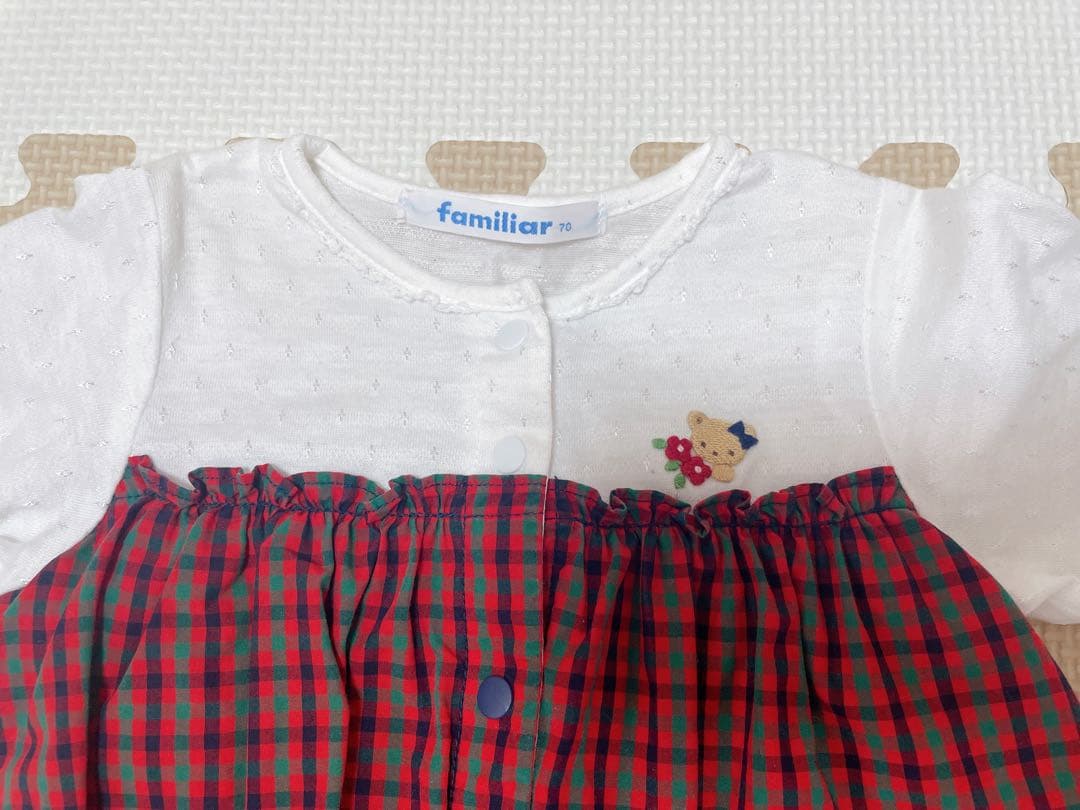 ファミリア　カバーオール　70 未使用★