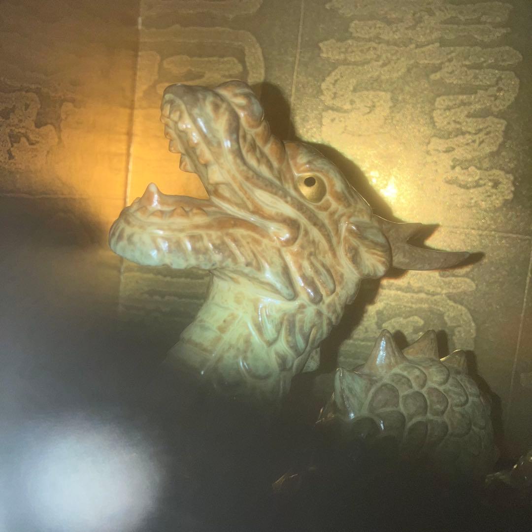 《特級呪物》大きな運気の流れを起こす龍神様宿す龍の置物　縁起物　スピリチュアル