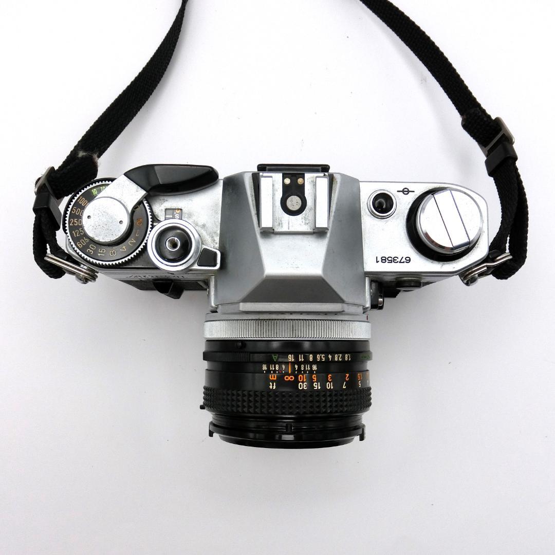 B　キャノン　Canon　AE-1　50ｍｍF1.8　フィルムカメラ　レンズ