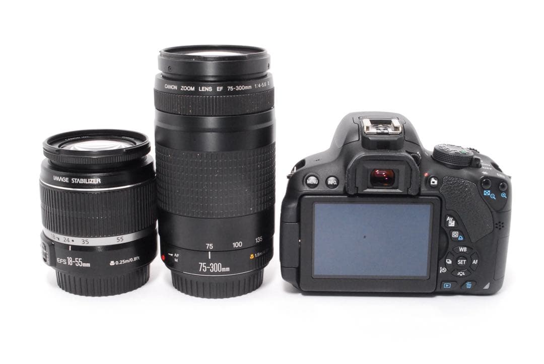 ◆超望遠＆手ぶれ補正◆Canon Kiss X7i◆一眼レフカメラ◆スマホ転送◆