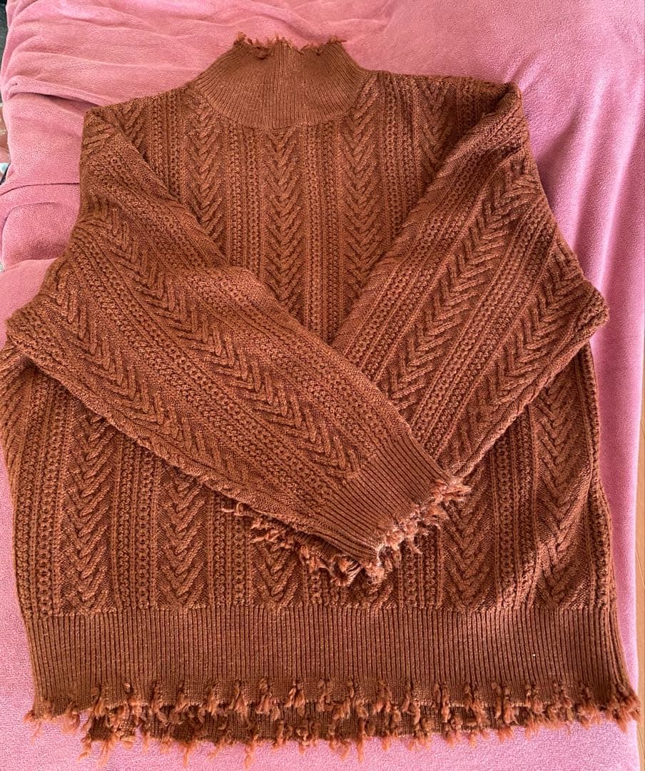 佐藤健さんABYTS 新作ケーブルニット セーター¥29400が格安¥17000