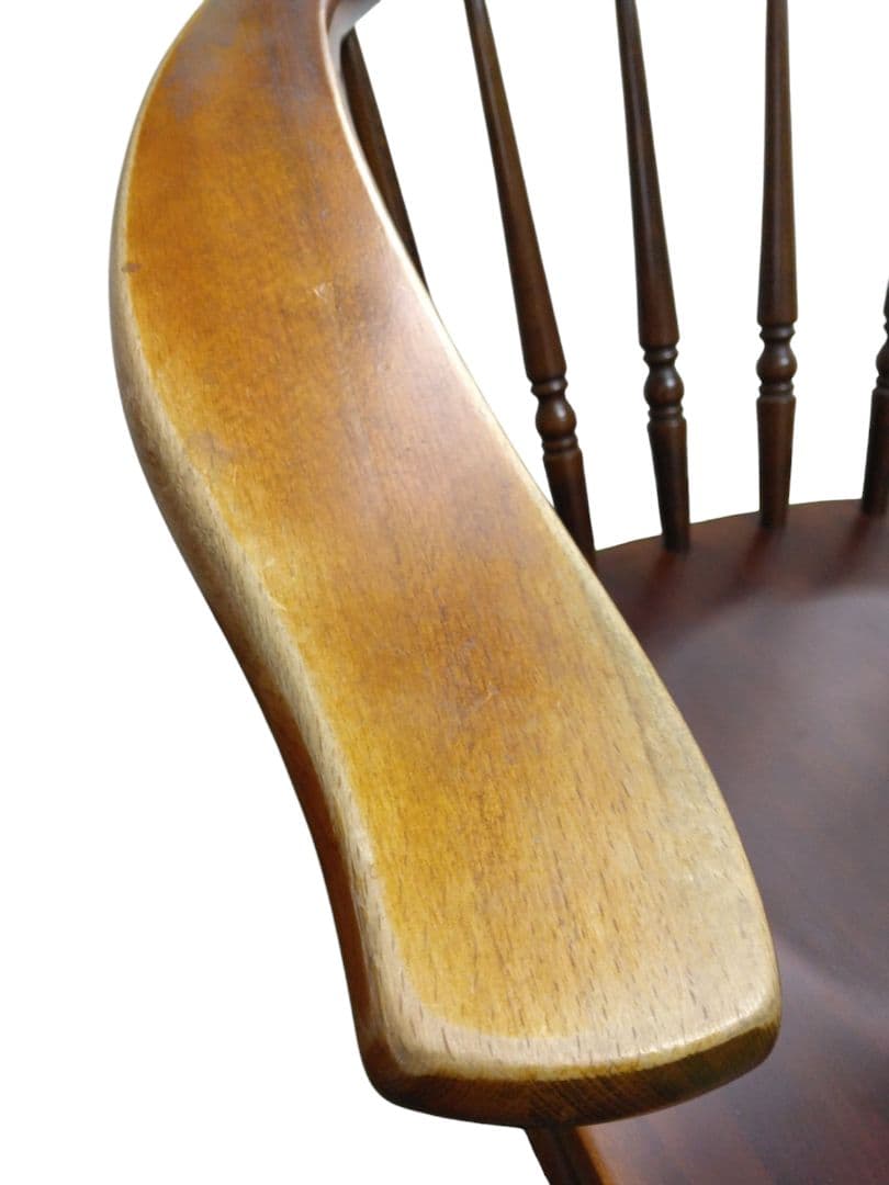 【送料無料】柏木工 アームチェア 木製 ブラウン