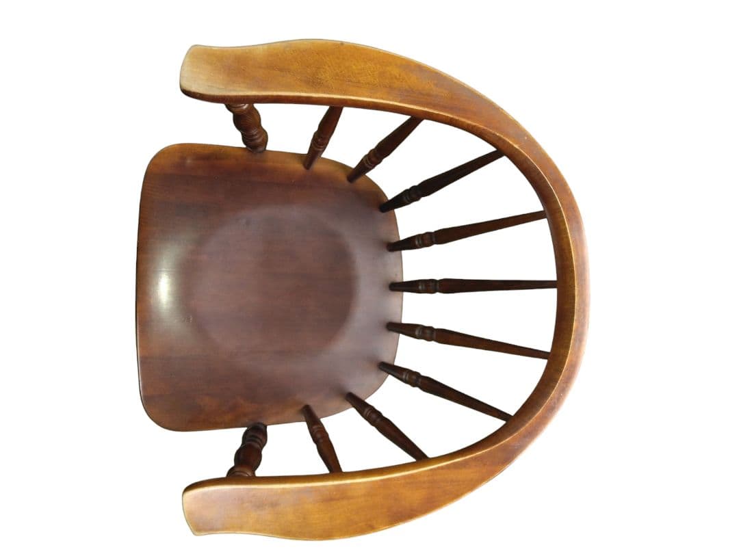 【送料無料】柏木工 アームチェア 木製 ブラウン