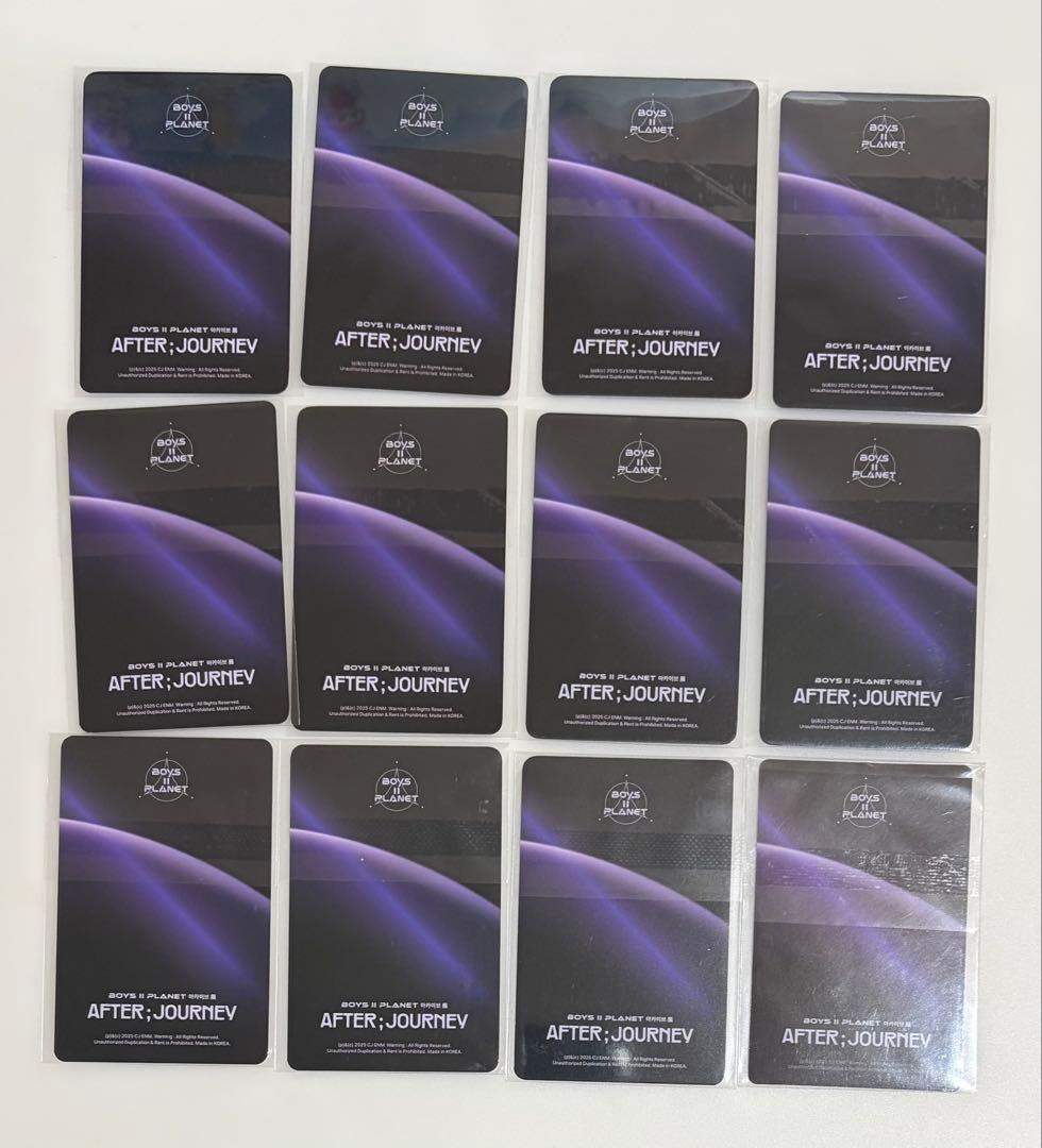 ジュンソ ボイプラ アーカイブ展 トレカ week1 week2 コンプ 韓国