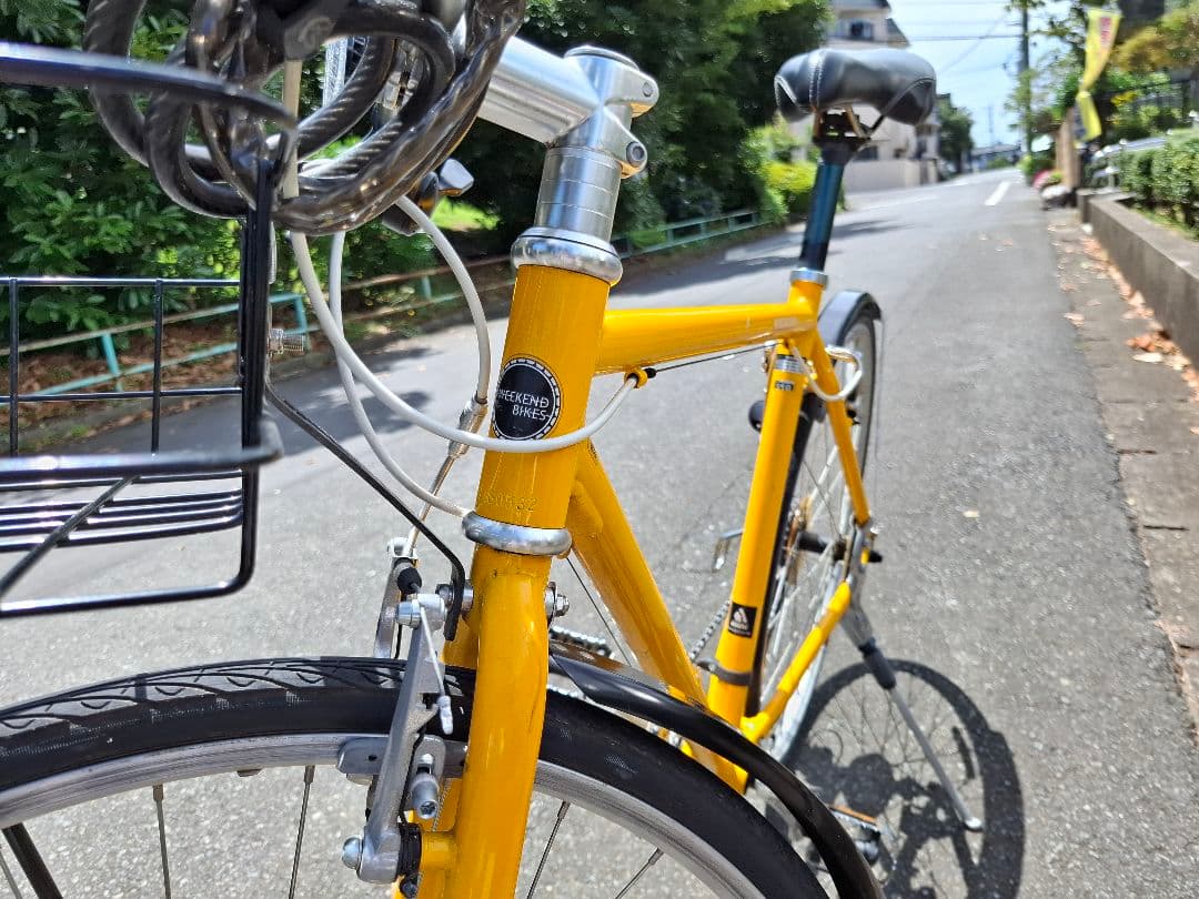 あさひ　ウィークエンド　クロスバイク　自転車　通勤　通学　鍵サービス　譲渡証明書