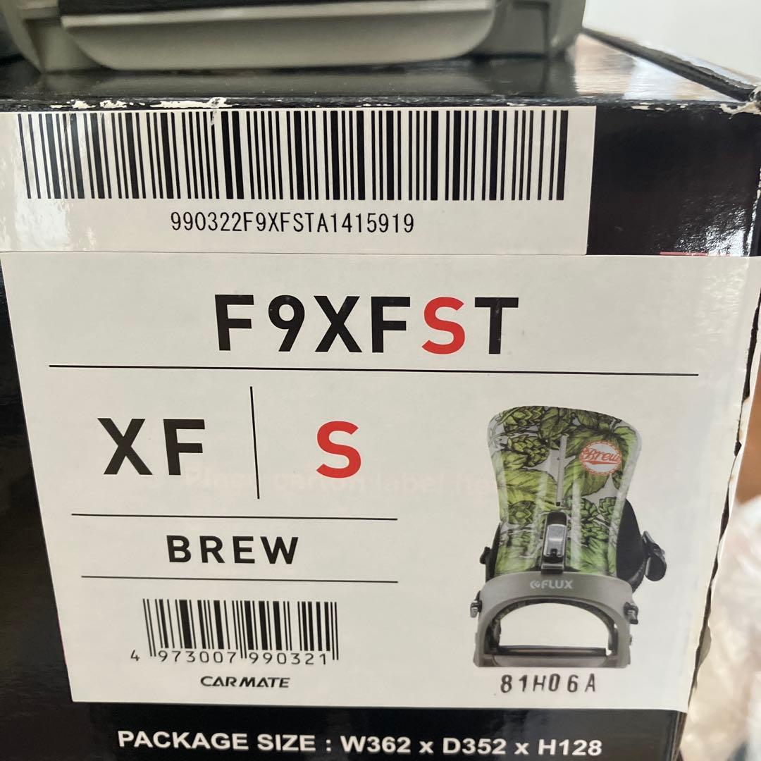 FLUX F9XFST BrewサイズS スノーボードビンディング2018-19