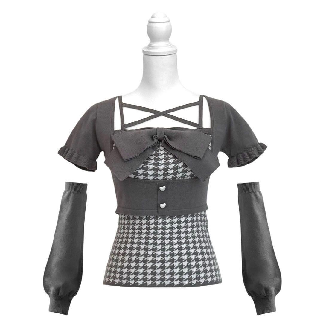 ハニーミュウ イモちゃん ビッグリボンアンサンブルトップス