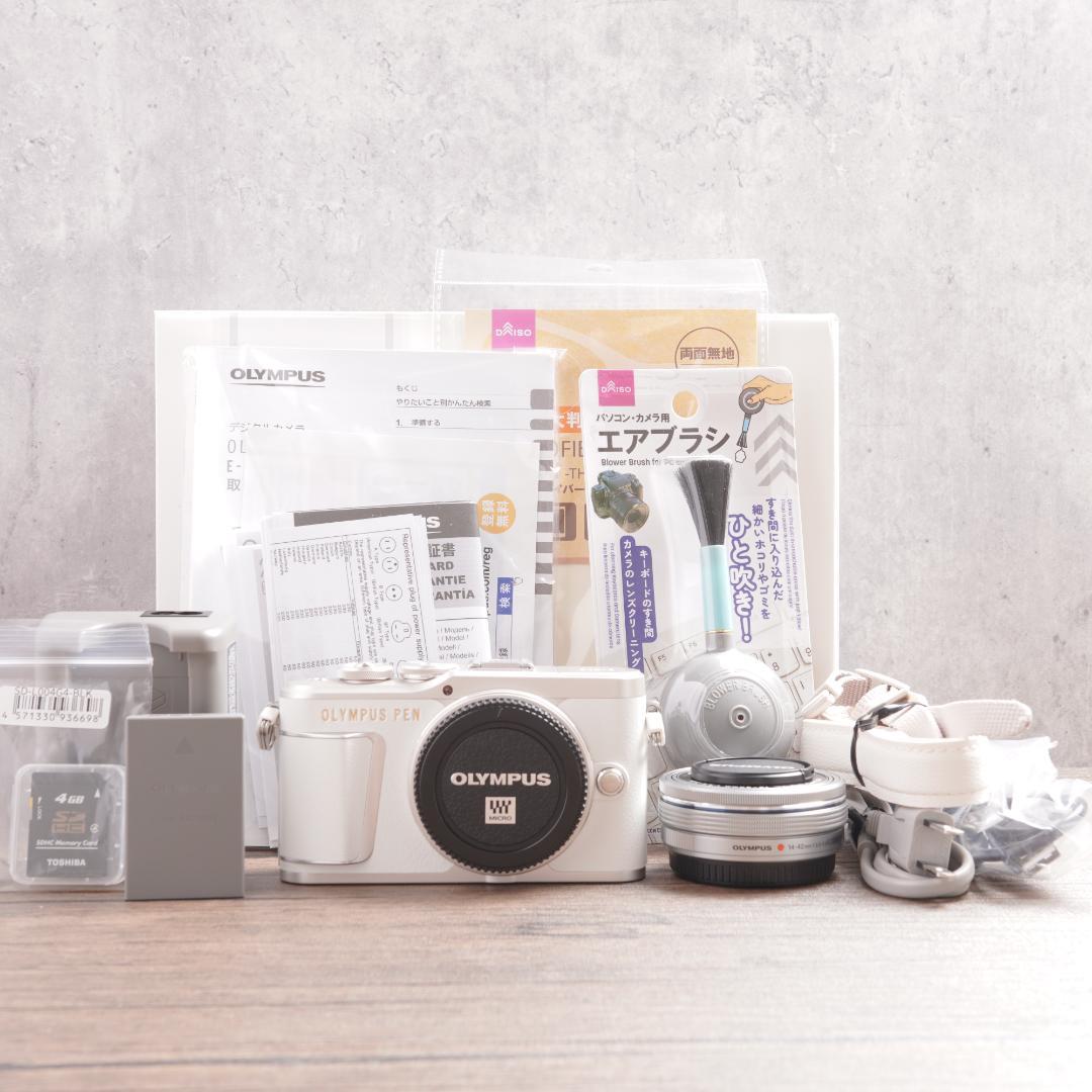 ショット数881回で新品級✨OLYMPUS PEN E-PL9　1065-1