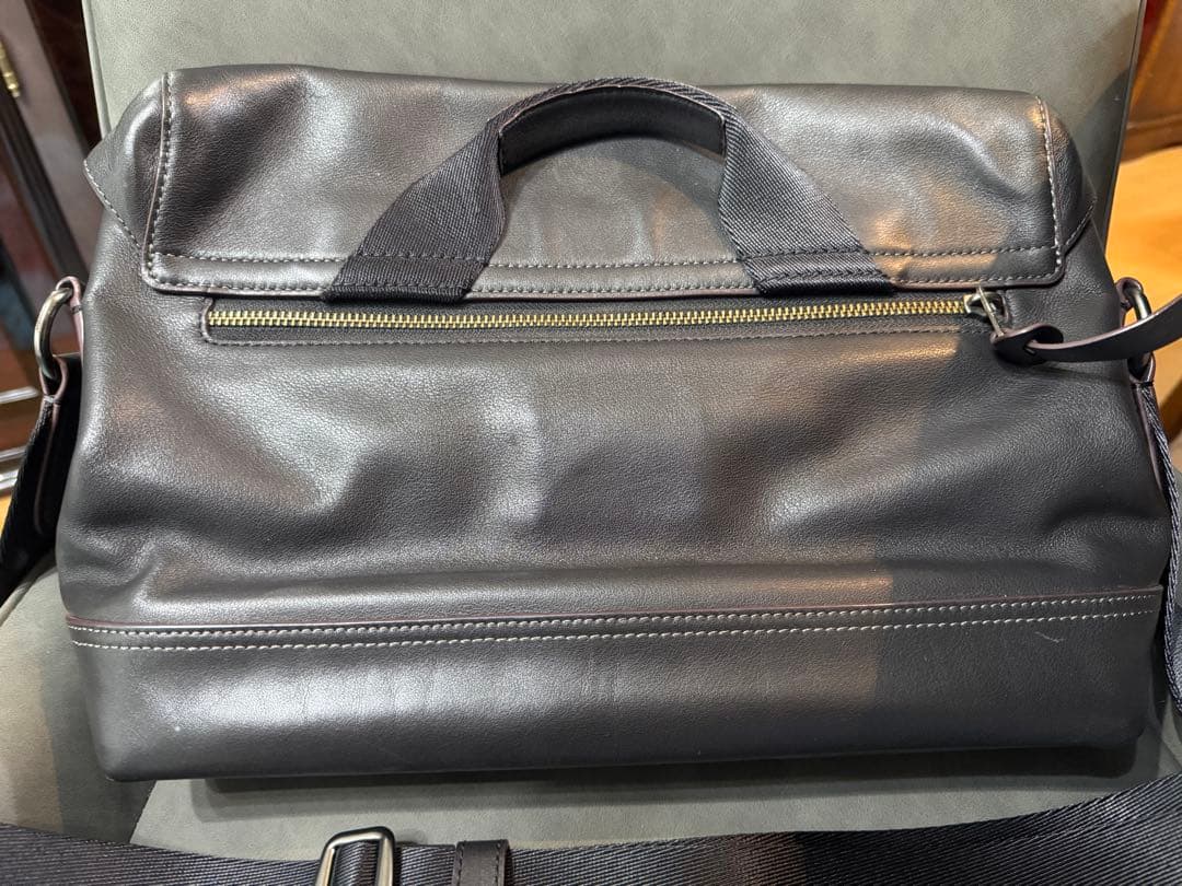 COACH リビングトン　ショルダーバッグ　バイクバッグ