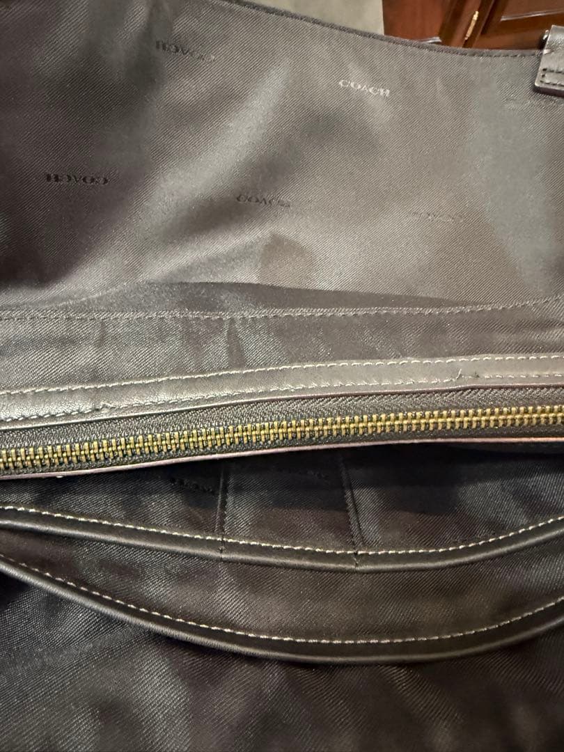 COACH リビングトン　ショルダーバッグ　バイクバッグ