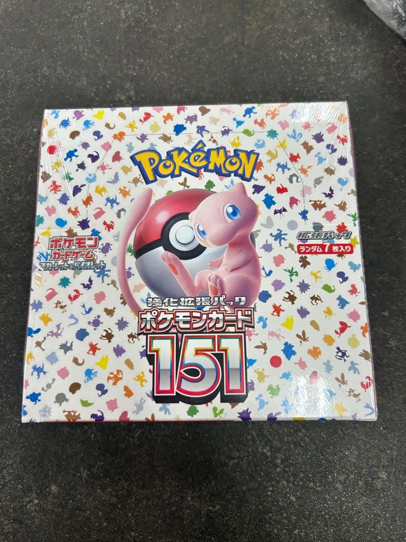 ポケモンカード 151 【シュリンク付き 未開封 BOX】