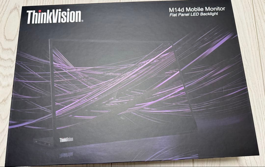 Lenovo ThinkVision M14d 付属品一式、メーカー保証あり