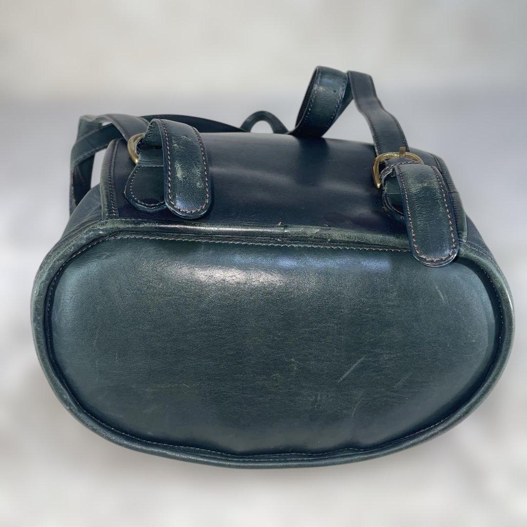 【美品】 OLD COACH オールドコーチ リュック ターンロック