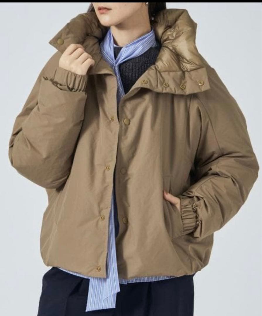 専用　36 qualite カリテ 23AW ショートリバーダウン