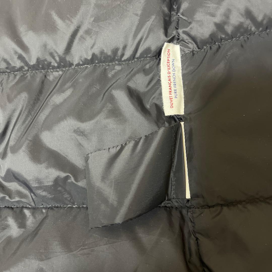 ピレネックスノーカラー ダウンジャケット 38 ブラック