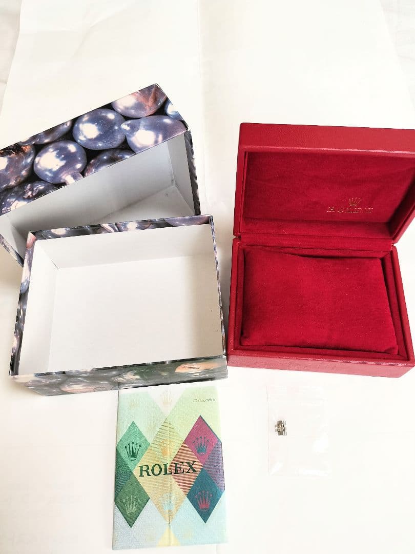 ROLEX 空箱　79174 時計ケース・ギャランティ・余りコマ　ロレックス