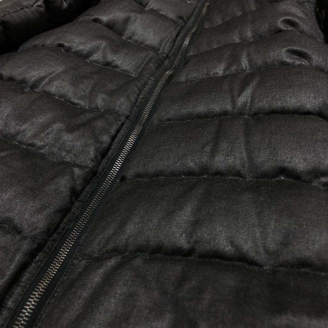 デュベティカ　ダウンコート　アチェ　ウール　チェルッティ✨　ダークグレー　42