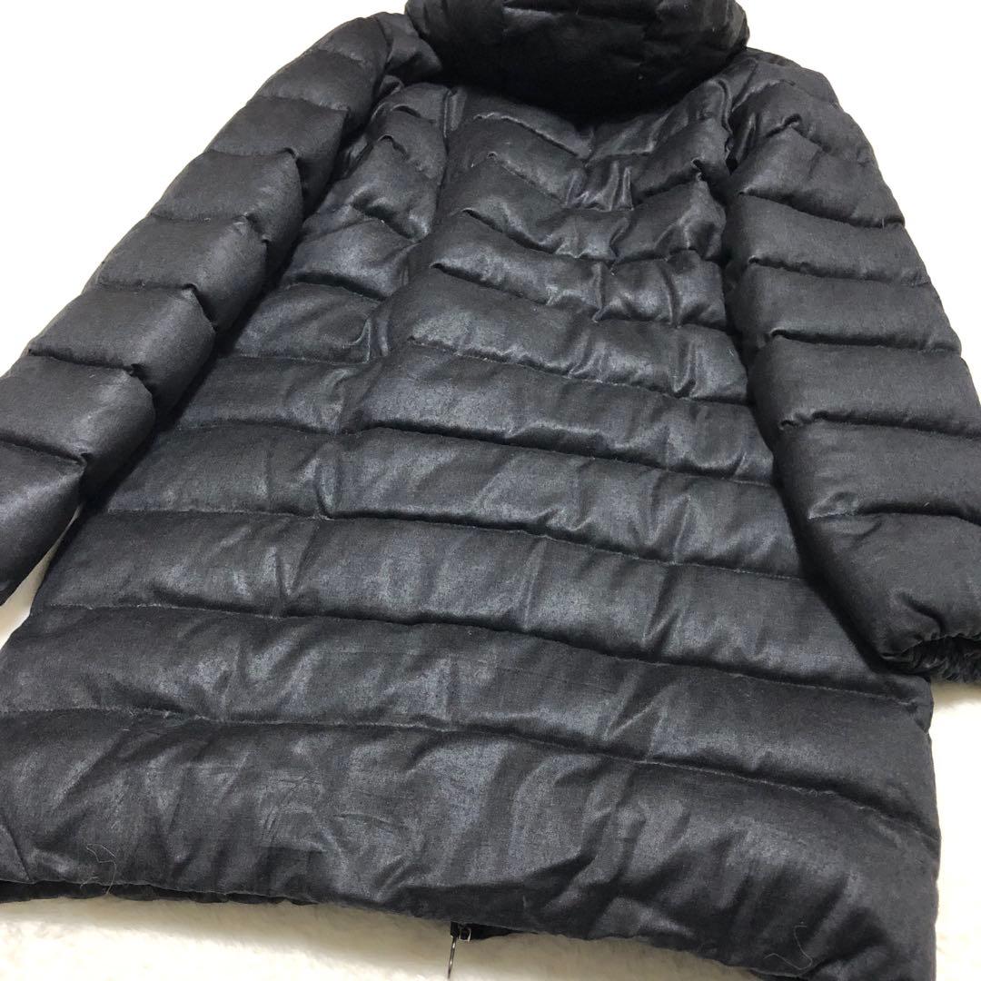 デュベティカ　ダウンコート　アチェ　ウール　チェルッティ✨　ダークグレー　42