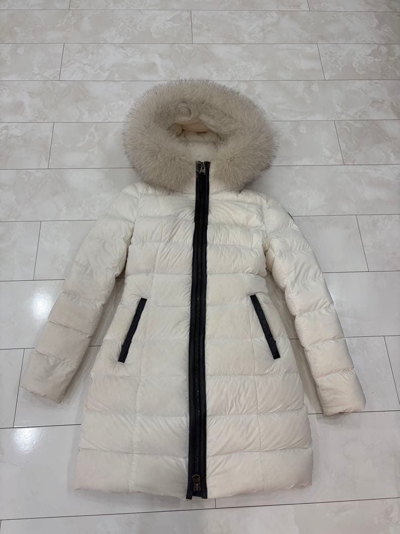 マッカージュ　ホワイト　ダウン　ロング　XS