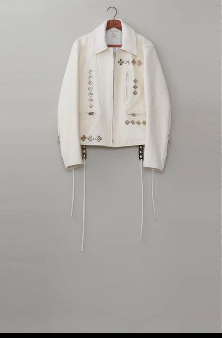 こんMASU 21aw CLOVER STUDS RIDERS タグ付き