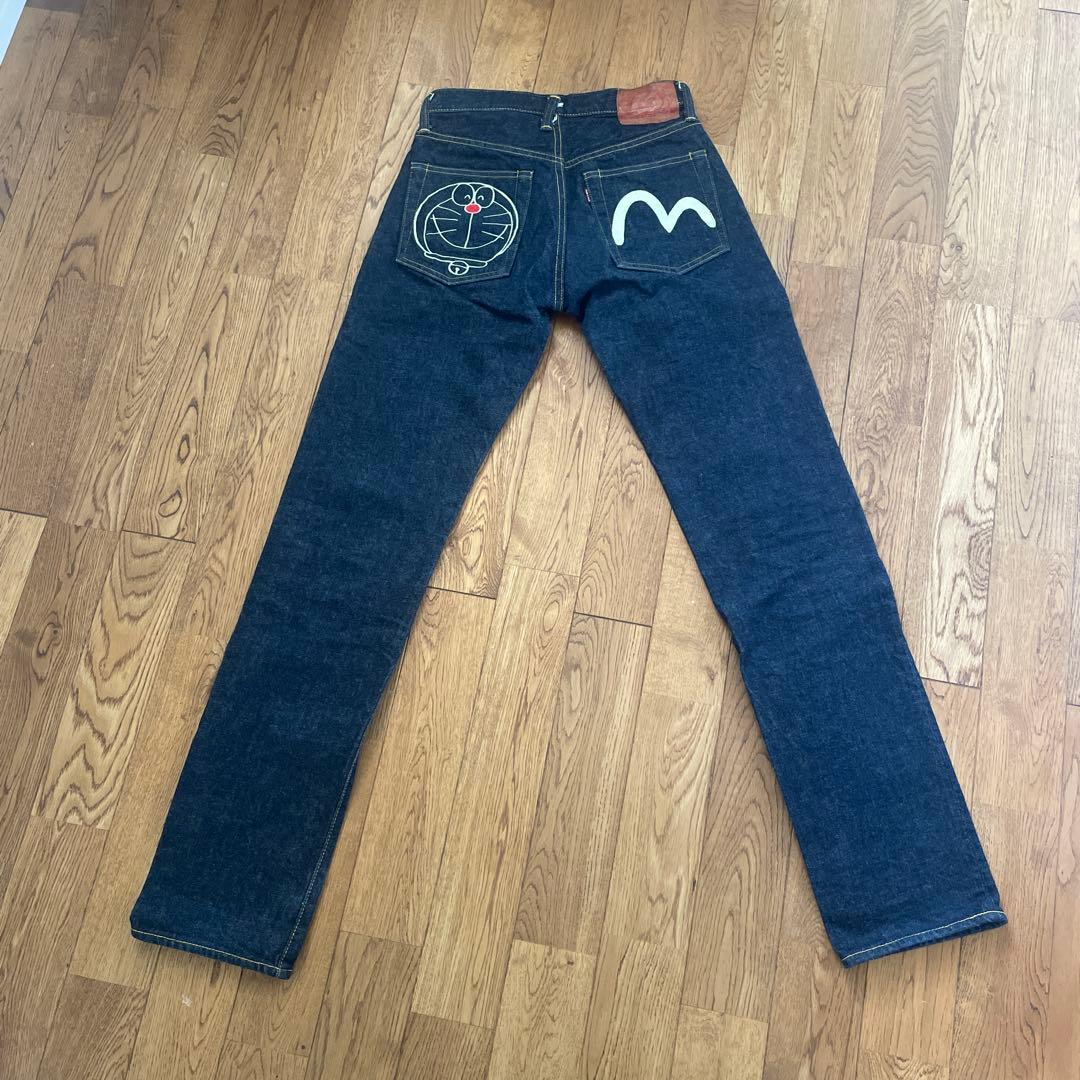 エビスドラえもん刺繍デニムパンツ