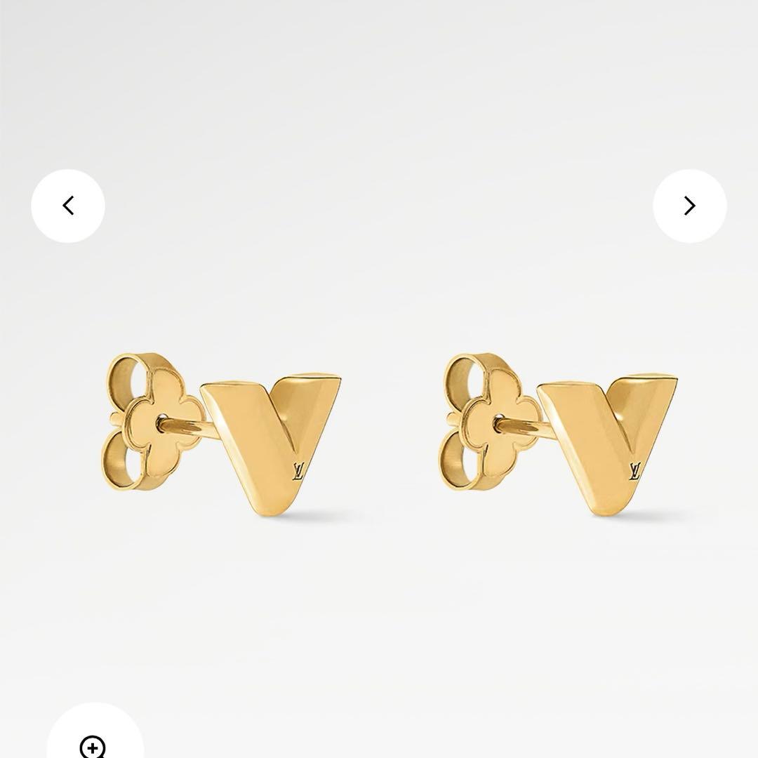 ルイヴィトン　LOUIS VUITTON ゴールド　ピアス　片耳