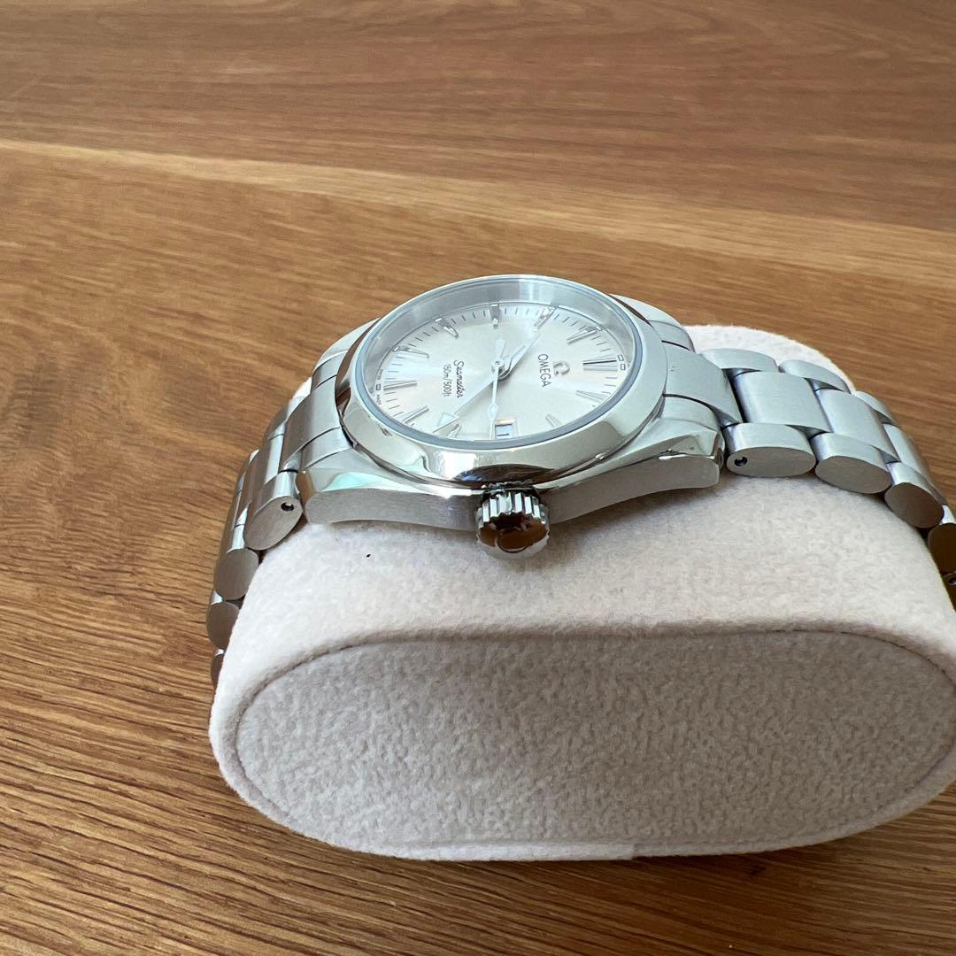 オメガ　シーマスター　アクアテラ　レディース　極美品　8月末にオーバーホール済み