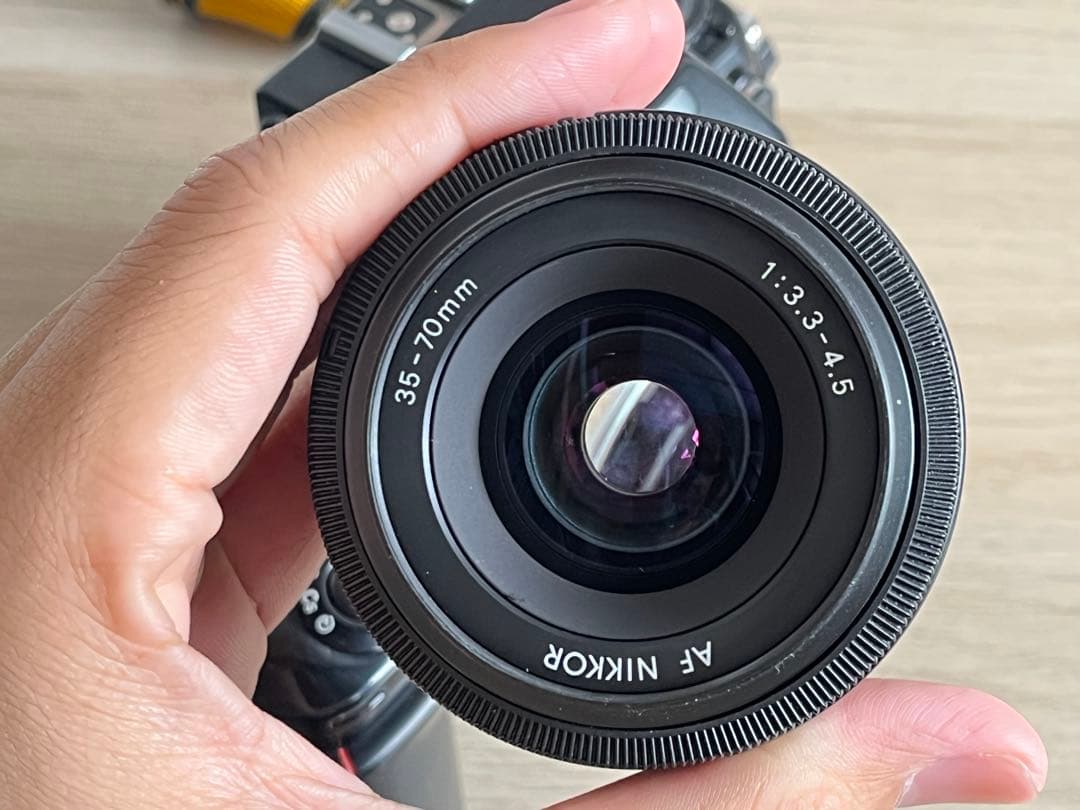Nikon F4 35-70mmレンズ・説明書・ストラップ付き