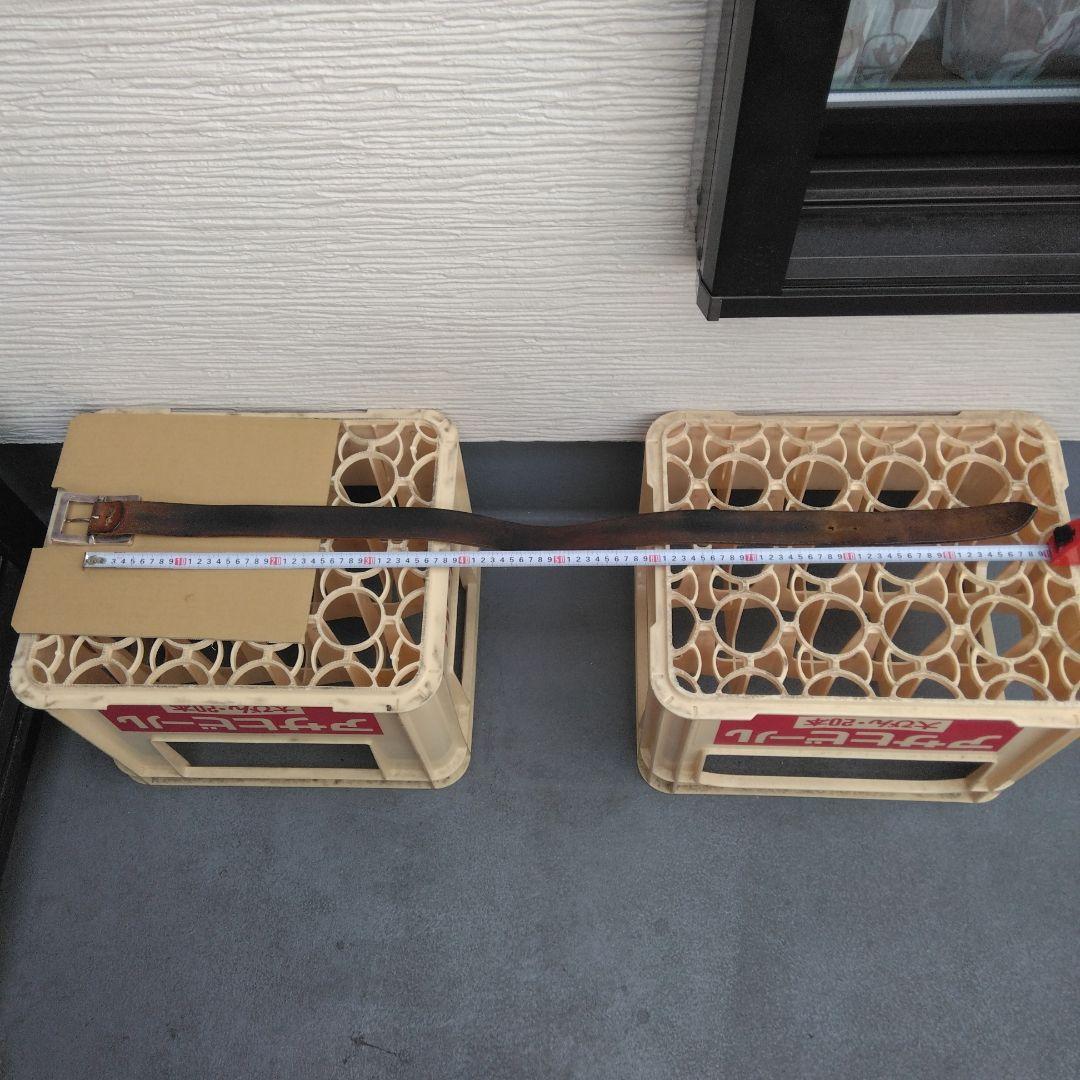 BIG TWIN　ビッグツイン　　シルバーバックルビンテージベルト