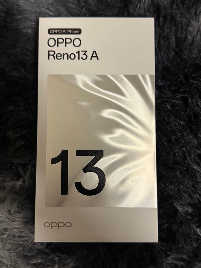 【新品未使用】　OPPO Reno13 A　ルミナスネイビー