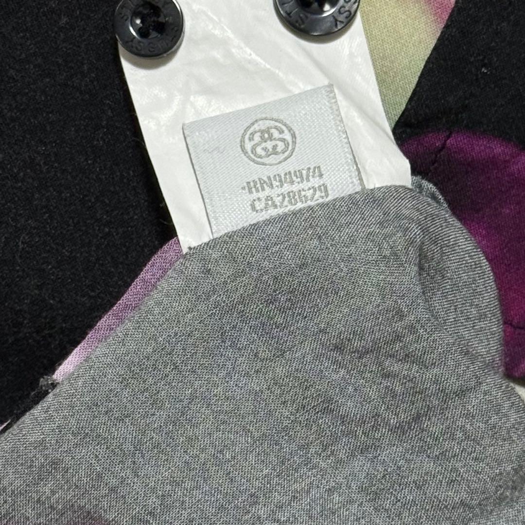 stussy ストゥーシー クラゲプリント オープンカラーシャツ