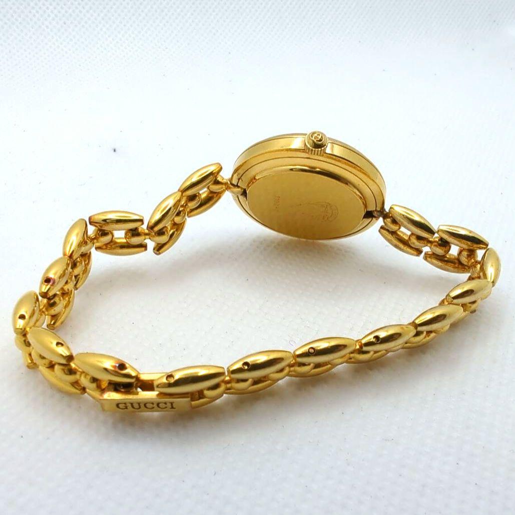 【美品 新品電池交換済】GUCCI チェンジベゼル ウォッチ 替えベゼル付き