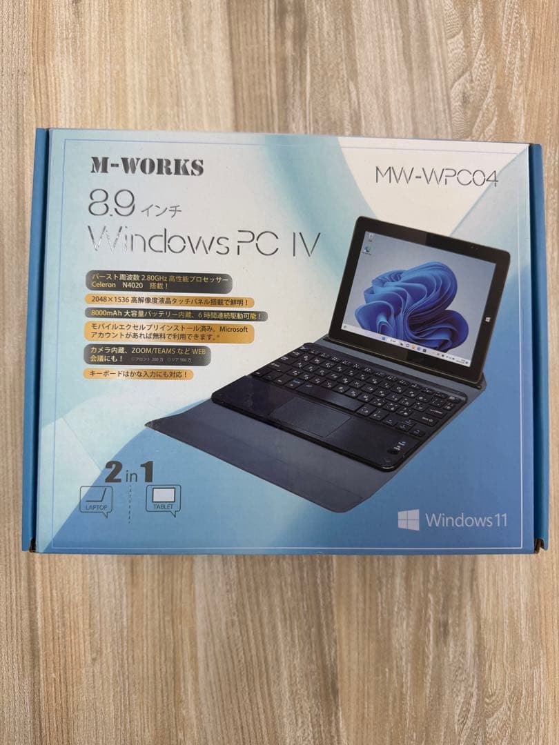 M-WORKS 8.9インチ Windows PC IV MW-WPC04