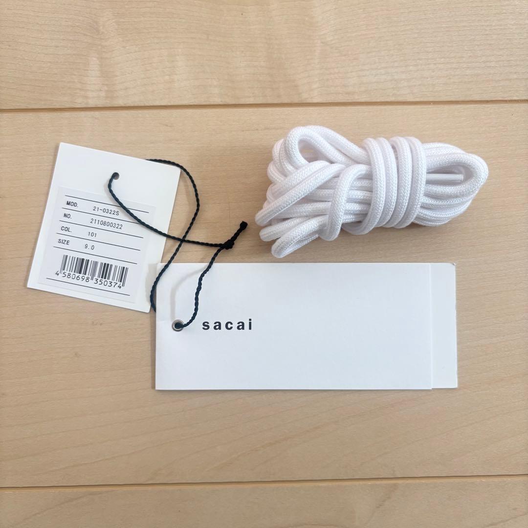 【新品】サカイ ナイキ DM6443-100 ブレーザー ロー ホワイト 27㎝