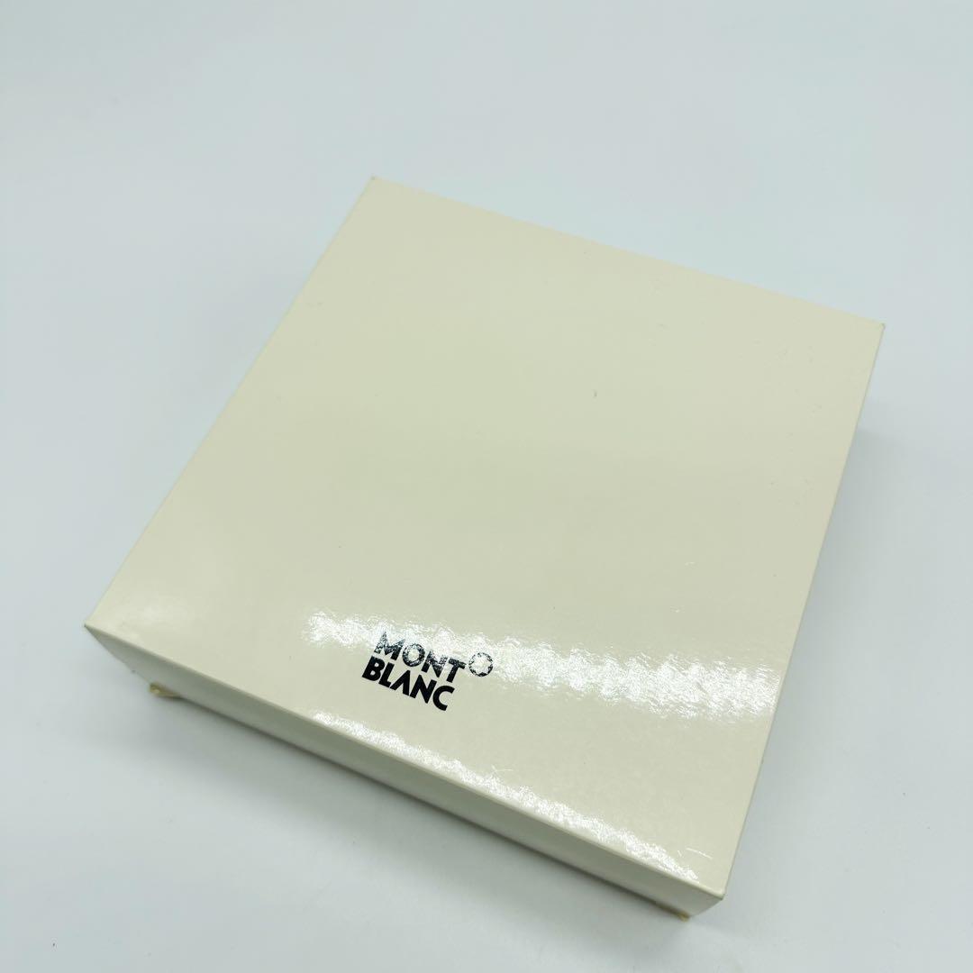 美品☆Mont Blanc モンブラン ブラック レザー ベルト☆B34