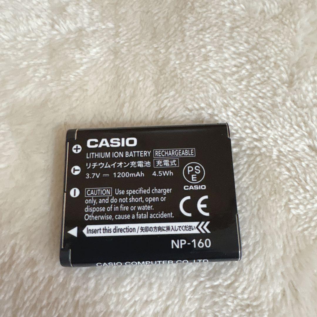 CASIO カシオ EX-ZR70 ホワイト デジタルカメラ　Wi-Fi搭載