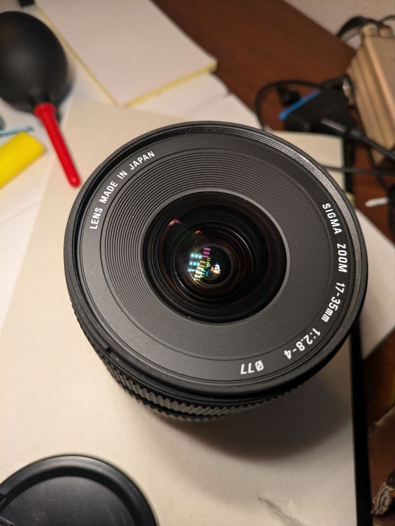 レンズ(ズーム) Sigma 17-35mm 1;2.8-4 DG HSM