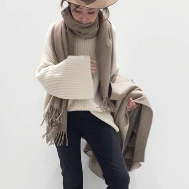 【 Deuxieme Classe 】 ★美品★ アゼワイドスリーブセーター